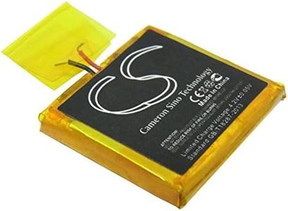 Cameron Sino 100mAh Replacement Battery for Apple iPod Shuffle G2 1GB, Apple iPod Shuffle G3 with 7/pcs Toolskits