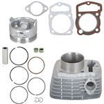 63.5mm Bore Cylinder Piston Rings Kit Replacement for Honda ATC200