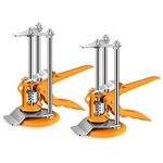 2PCS Updated Wall Tile Levelling System, Tile Lifter, Tile Lifting Adjuster, Tile Leveller Height Regulator, Ceramic Tile Locator, Drywall Lifts Jack