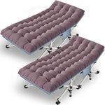 XXL Camping Cot 2 Pack Oversized Fo