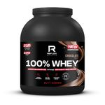 Reflex Nutrition 100% Whey Protein - 80% Pure Whey Protein - EAA Amino Acids - No Added Sugar - Whey Protein Powder for Pre Workout & Post Workout Recovery (Chocolate, 2kg, 66 Servings)