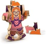 Genuine Fred, Crazy CAT Lady Wooden Balance Game, Assorted