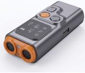 Ultrasonic Dog Bark Deterrent –3-in-1 Humane Training Tool with Whistle & Clicker, 50FT Remote Range, Type-C Fast Charging,Shut-Off Hearing Protection, LED Flashlight for Small Medium Large Dogs