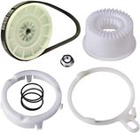 W10721967 Washing Machine Pulley Clutch Kit & W10006384 Washer Drive Belt for Whirlpool,Kenmore,Replaces Parts AP5951296, W10536113, W10006352, W10006353, W10006356, W10315818, W10006354, W10006382