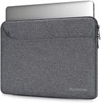 Dynotrek Moon 13.3 inch Laptop Sleeve Case Cover Pouch Hand Bag for Men Women Compatible Most MackBook Chromebook Surfacebook Notepad Dust-Proof Bump-Proof Waterproof Fabric -Denim Grey