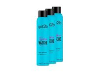 got2b Schwarzkopf Dry Shampoo Dry Wash Extra Volume (3 x 200 ml), Dry Shampoo with Instant Fresh Effect & Volume Boost, Dry Shampoo without Residue, with up to 48 Hours of Fragrance