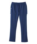 Women’s Assisted Dressing Adaptive Open-Back Fleece Pant - Navy 3XL