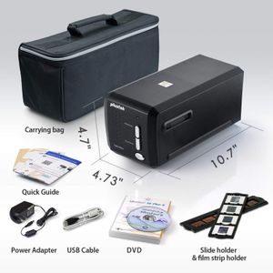 Plustek OpticFilm 8200i SE Film Scanner – Black