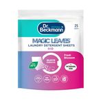 Dr Beckmann Magic Leaves Laundry Detergent Sheets Bio 25 Sheets