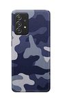 PRINTFIDAA Army Camouflage Pattern Printed Designer Hard Back Case Cover for Samsung Galaxy A52 / A52 5G (6.5") -(VR) TEJ1004