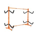 VEVOR Freestanding Kayak Storage Rack, Kayak Stand for 4 Kayak Canoe Paddleboard, Heavy-duty Steel Kayak Hanger Holder with Padded Arms and Adjustable Width, 220LBS Max Load, for Indoor Outdoor Garage