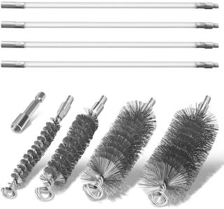 PokShow Drill-Powered Chimney Brush & Pipe Cleaning Brush Kit