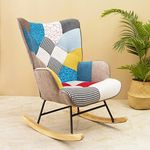 LifeSky Comfy Modern Rocking Chair 