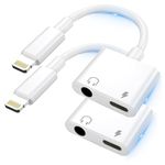 2 In 1 For Apple Lightning Audio Converter