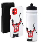 Stinky Lockers 3 Pack Personalized Hockey Stickers | Laminated Labels For Your Water Bottle, Laptop or Phone | Hockey Gift Decals that last and won't peel off