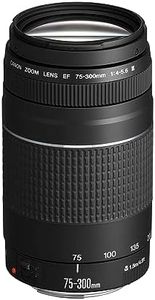 Canon Black, EF 75-300 mm f/4.0-5.6 III Filter Size 58 mm Zoom Lens (Not USM), 6 cm