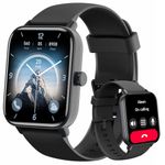 Smart Watch for Men Women (Answer/Make Call), Alexa Smartwatch Compatible with Android iOS, Fitness Tracker with Heart Rate SpO2 Sleep Monitor, 1.8'' HD DIY Dial Waterproof Watch with Bluetooth Call