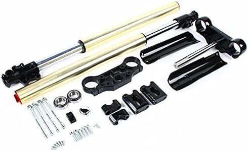 29" Front Fork Shocker For 110CC 125CC Dirt Pit Bike Complete 45mm/48mm Upside Down Front Fork Suspension Shocks Absorber and Triple Clamp Handlebar Riser Set