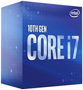 Intel® Core™ i7-10700F Desktop Processor 8 Cores up to 4.8 GHz Without Processor Graphics LGA1200 (Intel® 400 Series chipset) 65W