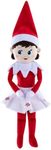 The Elf on the Shelf Plushee Pals - 17-inch The Elf on the Shelf Scout Elf Plush Toys - Huggable and Lovable Blue Eyed Girl Stuffed Elf Plush