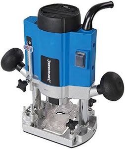 Silverline 329863 DIY 1020W Plunge Router,Blue,1/4"