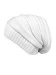 Gajraj Unisex Wool, Acrylic Beanie (Knitted Beanie GB30_Off White_Free Size)