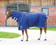 Shires Tempest Original 200G Horse Stable Rug and Detachable Neck Set 6'0" / 72", Navy