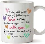 MUGFFINS Motivational Mug -"Motivation"" - Inspirational Gift/Present - Tea/Coffee Ceramic Cup 11oz