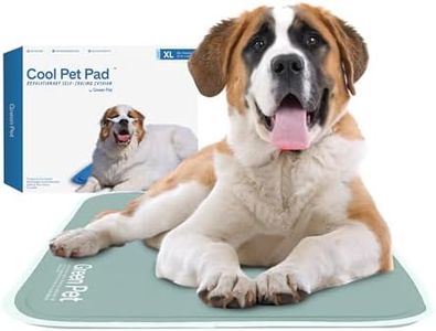 The Green Pet Shop Cool Pet Pad - Extra Large, Sage Grey - Self-Cooling, Pressure Activated Mat for Dogs & Cats from 9-20 lbs - Non-Toxic Gel, No Water Needed