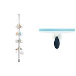 OXO Good Grips Aluminum Pole Corner Caddy & Good Grips All-Purpose Squeegee