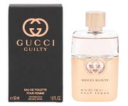 Gucci Guilty Pour Femme Eau De Toilette Spray for Women, Patchouli, Amber, 50 ml