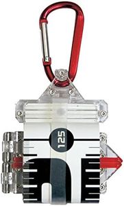Daiichi Seiko Fishing Scale Vernier Scale 125 White Fishing Measure Fish Scale Fishing Measure