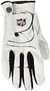Wilson WGJA00690XL Guantes de Golf, Hombre, Blanco, XL