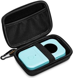 Phomemo D30 Label Maker with Black Hard Carrying case Bundle