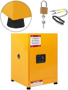 17"*17"*18" Flammable Safe Cabinet, Galvanized Steel Flammable Liquid Storage Cabinet