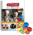 Kids Easy Cup Cookbook: Baking with Kids (Part 1), Baking box set incl. 5 colorful measuring cups: With 15 delicious German and European recipes for cakes & cookies