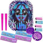 Pink Silience Small Rolling Tray Se