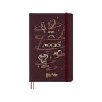 Moleskine Daily Planner Wizarding World Harry Potter Spells Collection Accio, 12-Month Daily Planner, Phosphorescent Hardcover, Large Size 13 x 21 cm