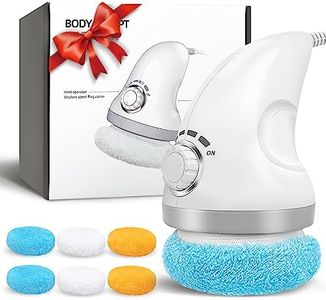 shemeets Cellulite Massager Body Sculpting Machine Electric Handheld Body Massager for Belly Waist Butt Arms Legs, Including 6 Skin Friendly Cloth Pads