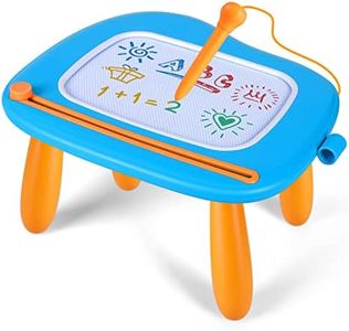 Smasiagon Toddler Toys for 1 2 3 Year Old Boys, Magnetic Drawing Board Doodle Pad for Toddlers 1-3, Educational Learning Travel Toys for Baby Boys Girls Birthday Chritsmas Gifts (Blue)