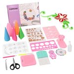 YURROAD 19pcs Complete Paper Quilling Tools Kit for Quilling Paper Art Craft - TL38