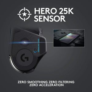Logitech G502 LIGHTSPEED Wireless Gaming Mouse – HERO 25K, 11 Buttons, RGB