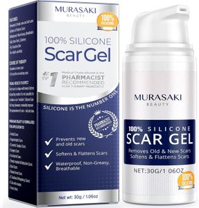 Silicone Scar Gel 30g – Scar Removal Cream for C-Section, Acne, Stretch Marks
