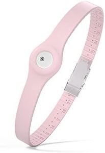 Divoti Glucose Monitor Sensor Cover Armband Compatible for Freestyle CGM Libre 3| Silicone Adjustable Trim to Fit, & Quickly Put-on- Waterproof, Hypoallergenic Baby Pink