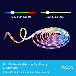 Tapo Wi-Fi LED Light Strip 5m – Smart Color Changing