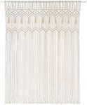 Mkono Macrame Curtain Large Boho Wo