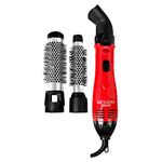 REVLON Hot Air Brush Kit For Styling & Frizz Control, 1200 Watts, Red