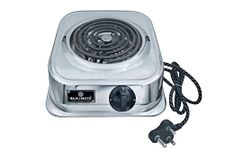 BAJAJ VACCO New - Bajaj Vacco Electric Coil Hot Plate 2000 Watt Stainless Steel Body W/Reg (Radiant, Fitted With Isi Marked 'Theeta' Coil Element)