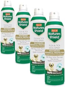 Hartz Nature’s Shield Flea & Tick Spray Treatment for Dogs, Natural and Effective Flea & Tick Prevention and Protection for Dogs with Cedarwood and Lemongrass Oil, 14 Ounces (Pack of 4)