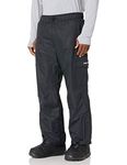 ARCTIX Men's Sentinel Pull Over Fleece-Lined Cargo Snow Pants, Black, XX-Large/32 Inseam